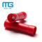 Red PVC Insulated Wire Butt Connectors / Electrical Crimp Connectors proveedor